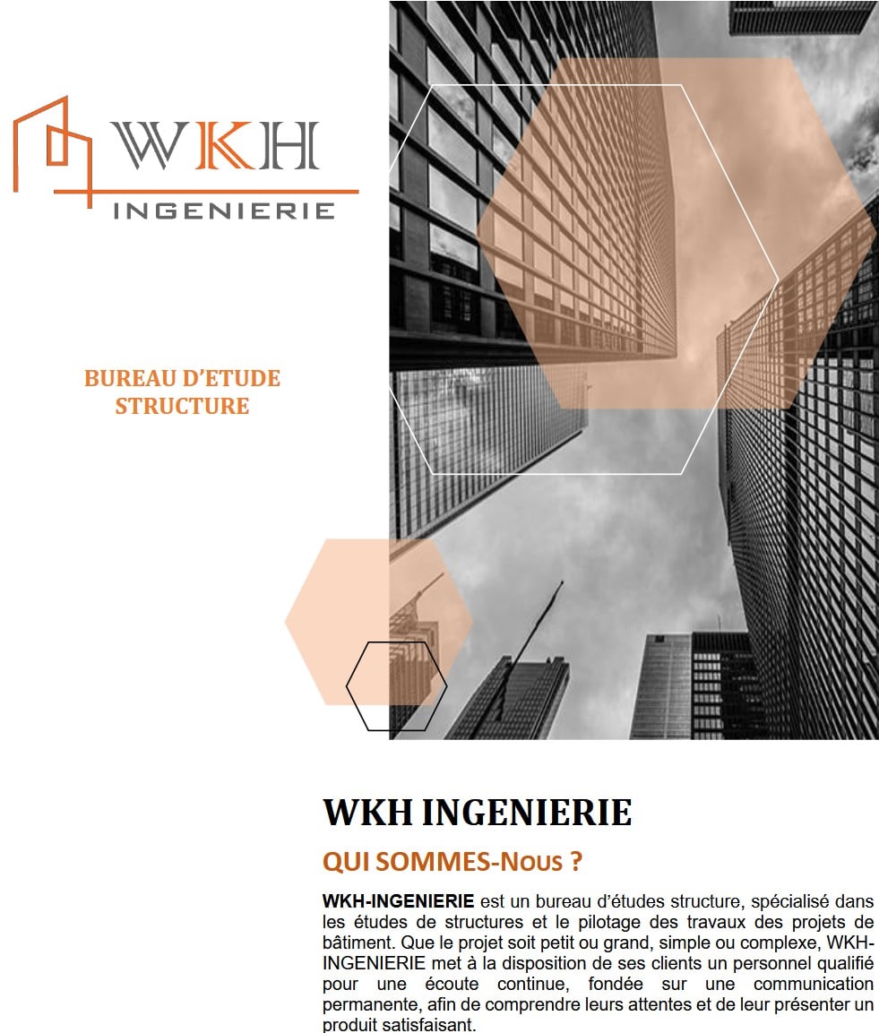 Couverture de la brochure WKH Ingénierie