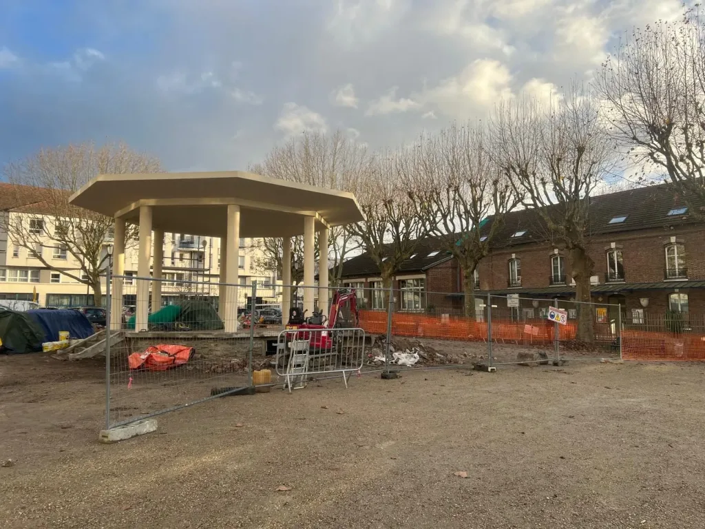 Renforcement structurel et réhabilitation du kiosque du centre-ville de Villetaneuse — photo 4