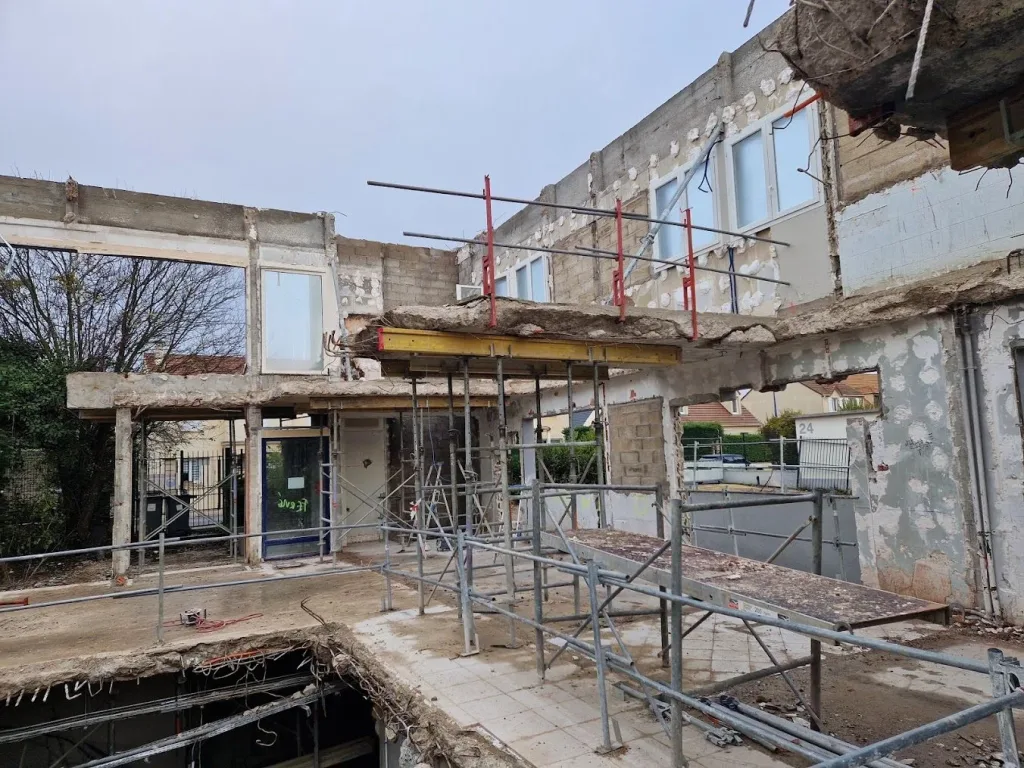 Étude de structure pour la transformation d&rsquo;un immeuble de bureaux en 12 maisons jumelées Cormeilles-en-Parisis (95)