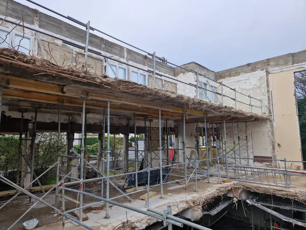 Étude de structure pour la transformation d&rsquo;un immeuble de bureaux en 12 maisons jumelées Cormeilles-en-Parisis (95) — photo 3