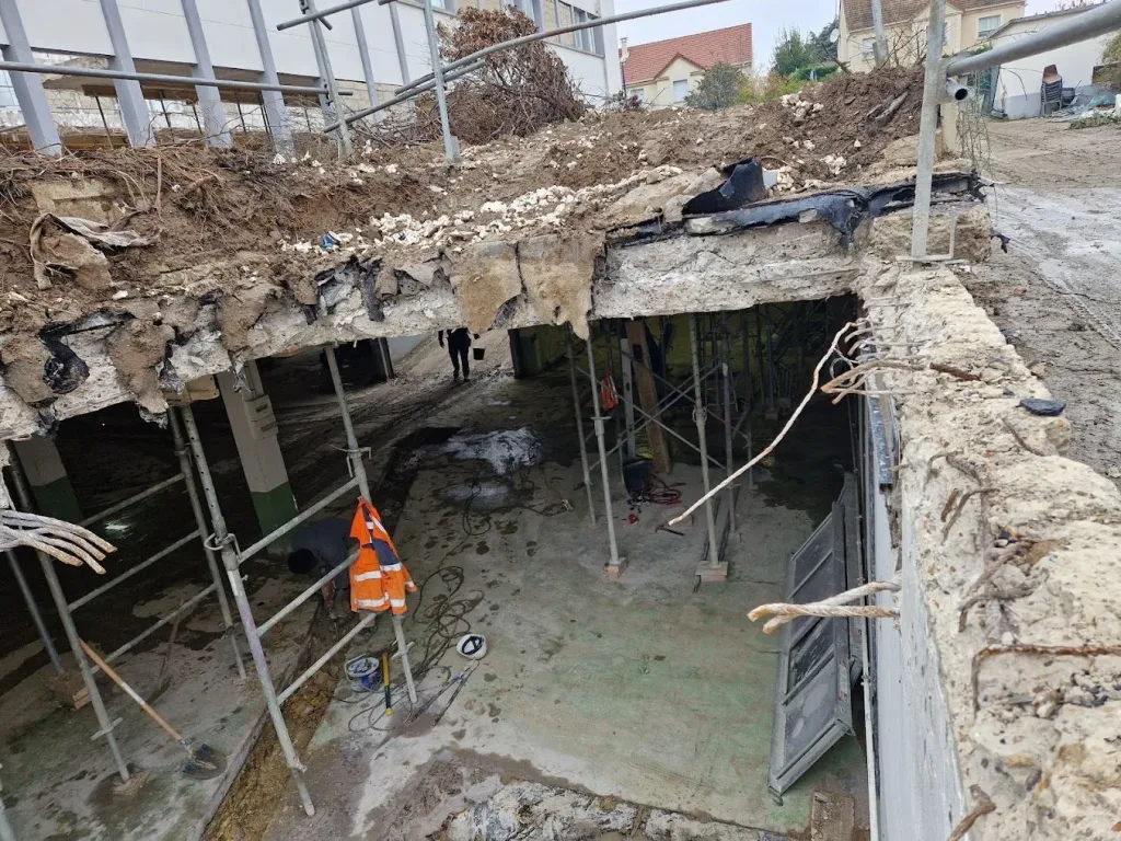 Étude de structure pour la transformation d&rsquo;un immeuble de bureaux en 12 maisons jumelées Cormeilles-en-Parisis (95) — photo 4