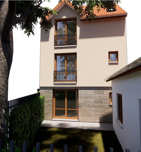Surélévation d&rsquo;une maison individuelle à L&rsquo;Île-Saint-Denis (93) — photo 2