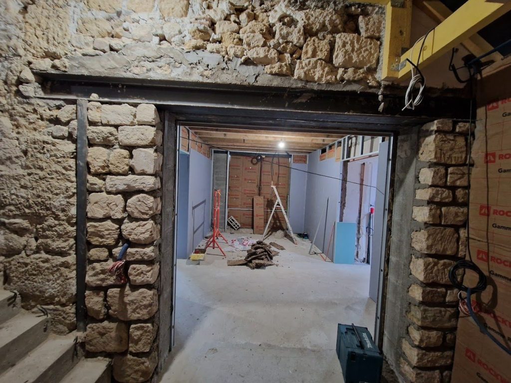 Ouverture d&rsquo;un mur porteur et réaménagement d&rsquo;une maison à Cergy (95) — photo 3