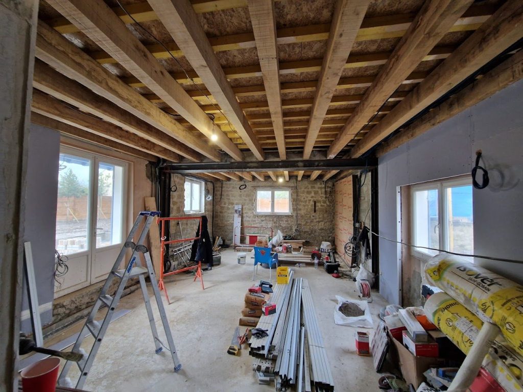 Ouverture d&rsquo;un mur porteur et réaménagement d&rsquo;une maison à Cergy (95) — photo 5