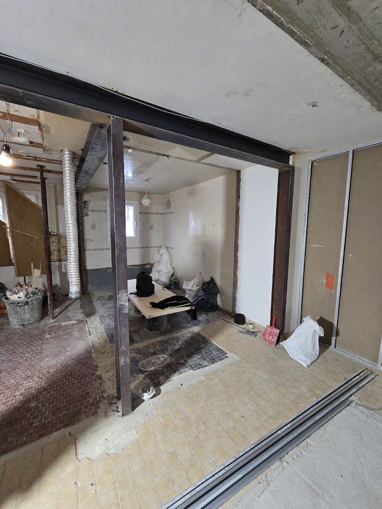 Ouverture d&rsquo;un mur porteur dans une maison à Cormeilles-en-Parisis (95) — photo 2