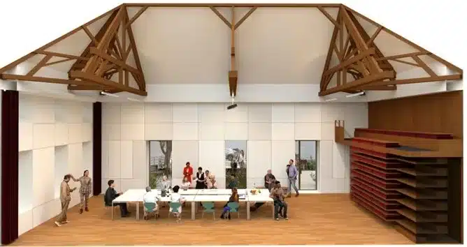 Étude de structure pour la réhabilitation et l&rsquo;extension de la salle polyvalente Sainte-Auxile à Précy-sous-Thil