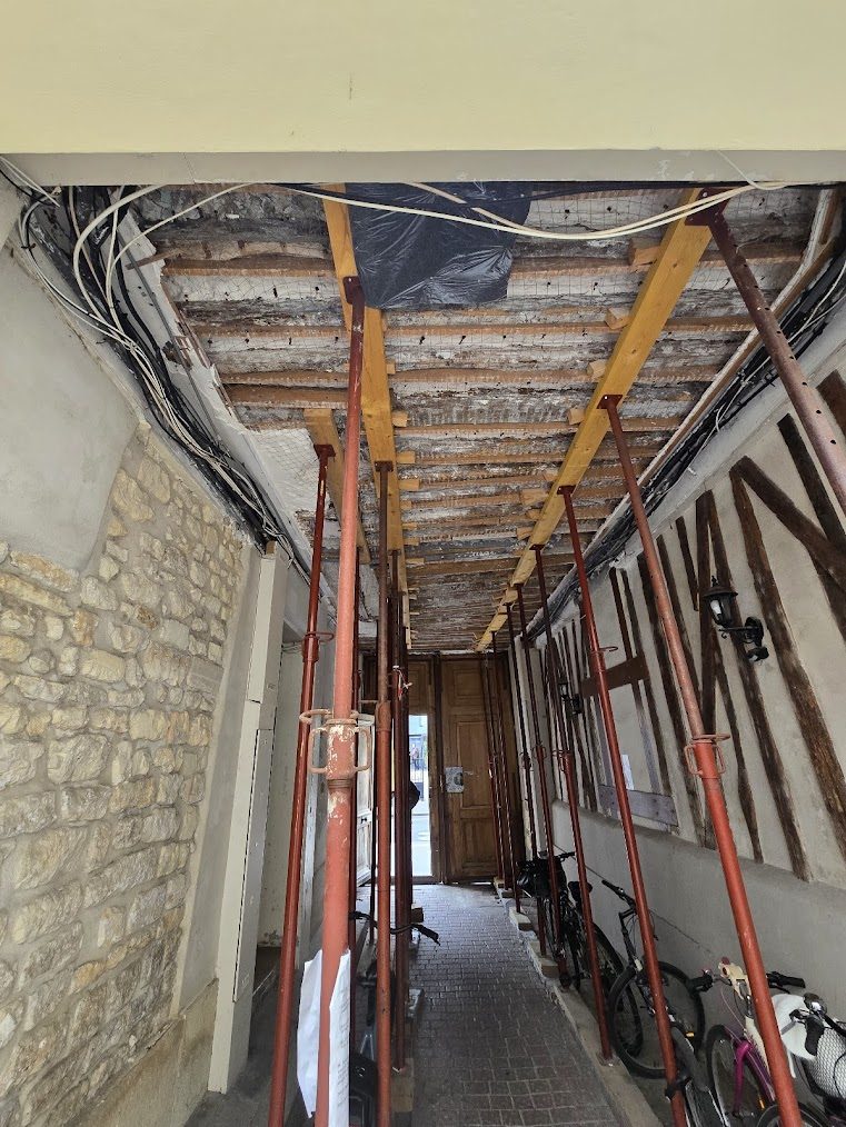 Étude de structure d&rsquo;un plancher haut de porche à Paris 12ᵉ (75012) — photo 2