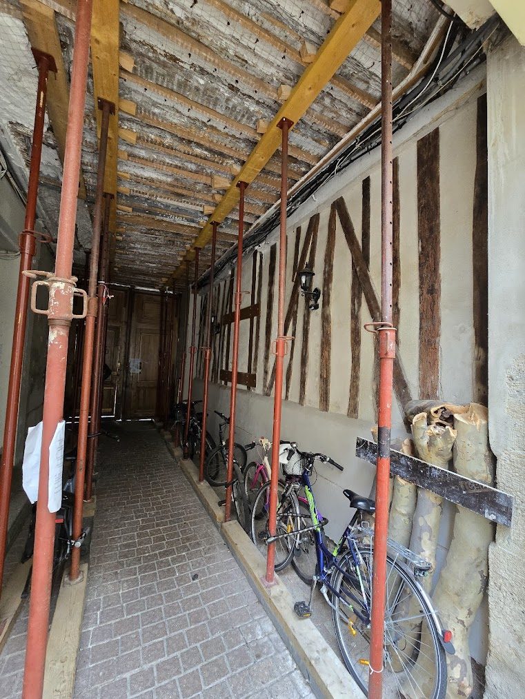 Étude de structure d&rsquo;un plancher haut de porche à Paris 12ᵉ (75012) — photo 3