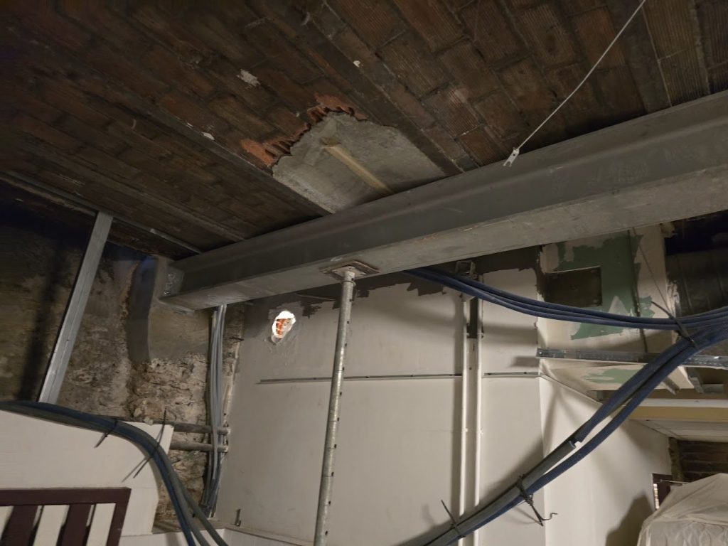 Étude de structure d&rsquo;un plancher haut de sous-sol et création de trémies – 1 Place Jules Joffrin, Paris 18ᵉ — photo 2