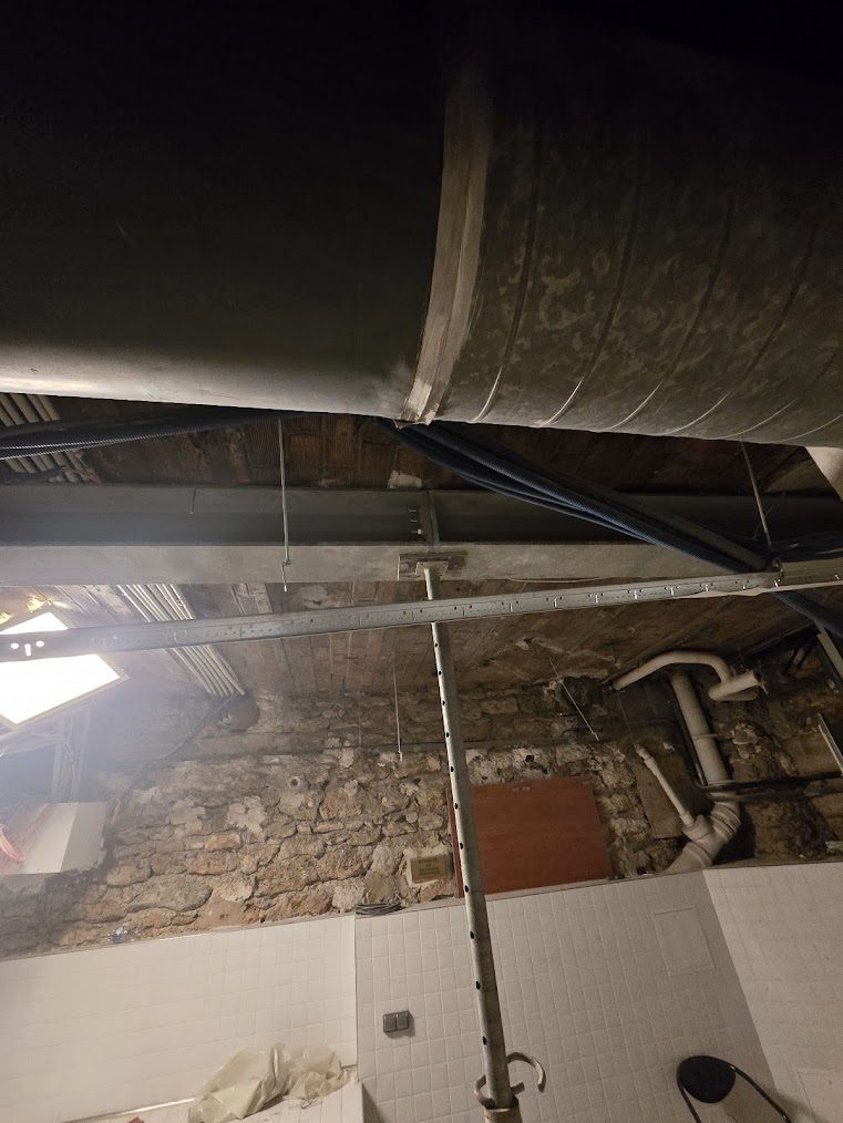 Étude de structure d&rsquo;un plancher haut de sous-sol et création de trémies – 1 Place Jules Joffrin, Paris 18ᵉ — photo 3