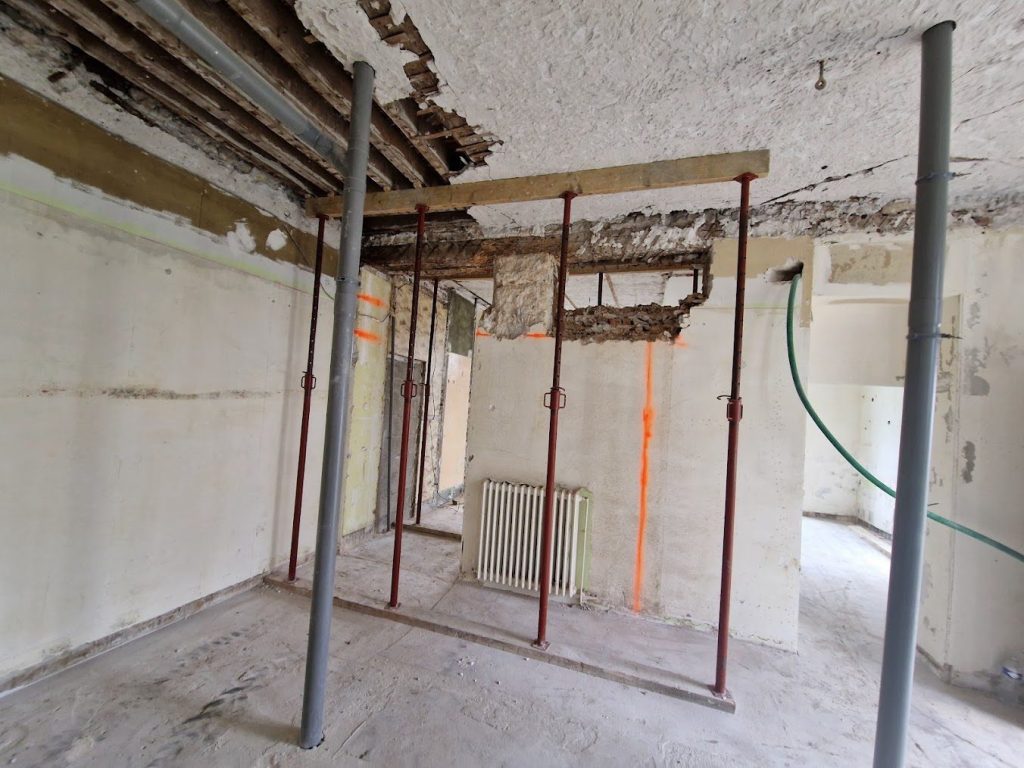 Renforcement du plancher haut du rez-de-chaussée d&rsquo;un bâtiment ancien à Nanteuil-le-Haudouin (60) — photo 5