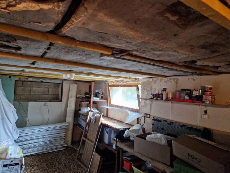 Renforcement d&rsquo;un plancher haut de sous-sol à Andilly (95)